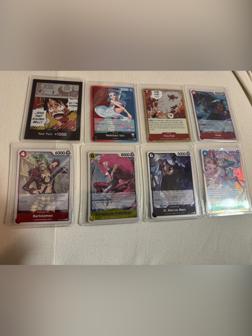 One Piece Trading Card Lot
